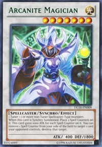 Arcanite Magician (Green) [Duelist League Promo] [DL14-EN009] | Gear Gaming Fayetteville