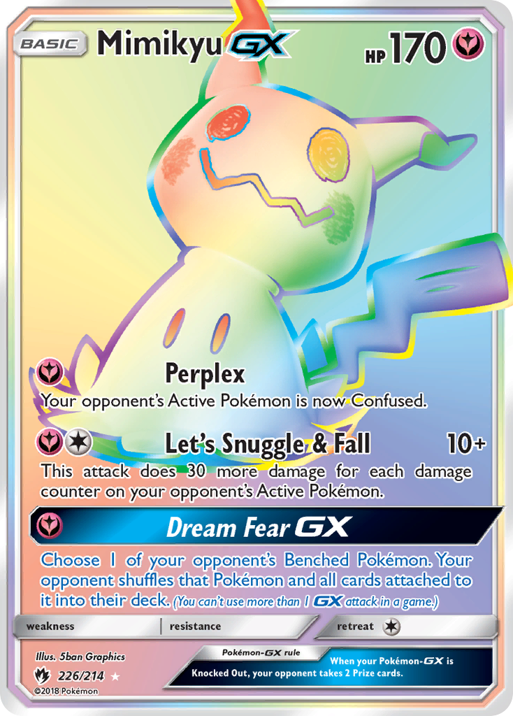 Mimikyu GX (226/214) [Sun & Moon: Lost Thunder] | Gear Gaming Fayetteville