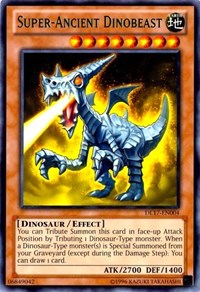 Super-Ancient Dinobeast (Green) [Duelist League Promo] [DL17-EN004] | Gear Gaming Fayetteville