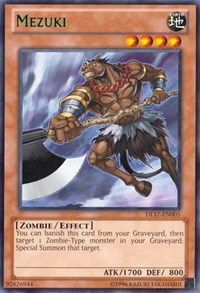 Mezuki (Green) [Duelist League Promo] [DL17-EN005] | Gear Gaming Fayetteville