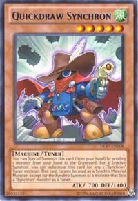 Quickdraw Synchron (Blue) [Duelist League Promo] [DL17-EN008] | Gear Gaming Fayetteville