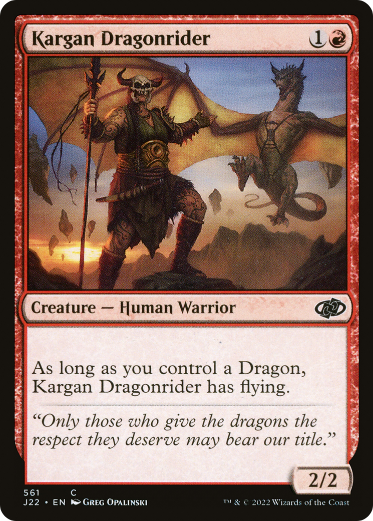 Kargan Dragonrider [Jumpstart 2022] | Gear Gaming Fayetteville
