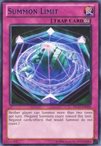 Summon Limit (Blue) [Duelist League Promo] [DL17-EN018] | Gear Gaming Fayetteville