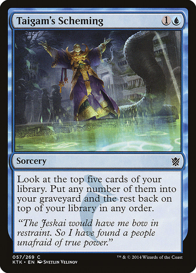 Taigam's Scheming [Khans of Tarkir] | Gear Gaming Fayetteville