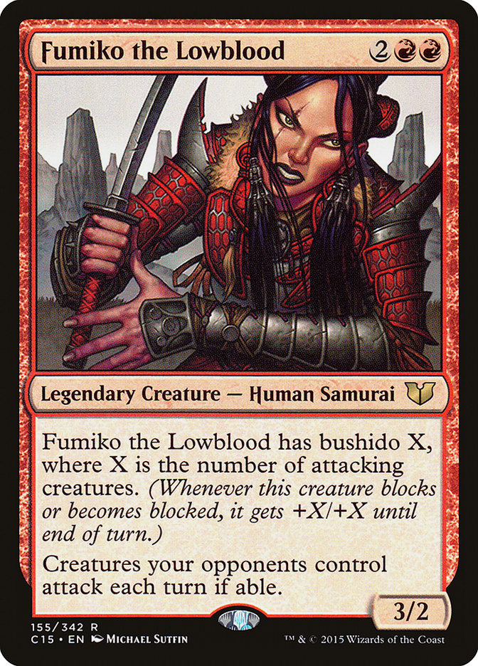 Fumiko the Lowblood [Commander 2015] | Gear Gaming Fayetteville