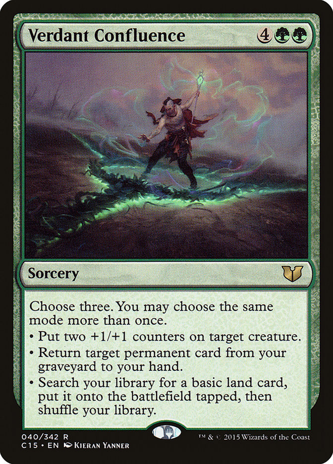 Verdant Confluence [Commander 2015] | Gear Gaming Fayetteville