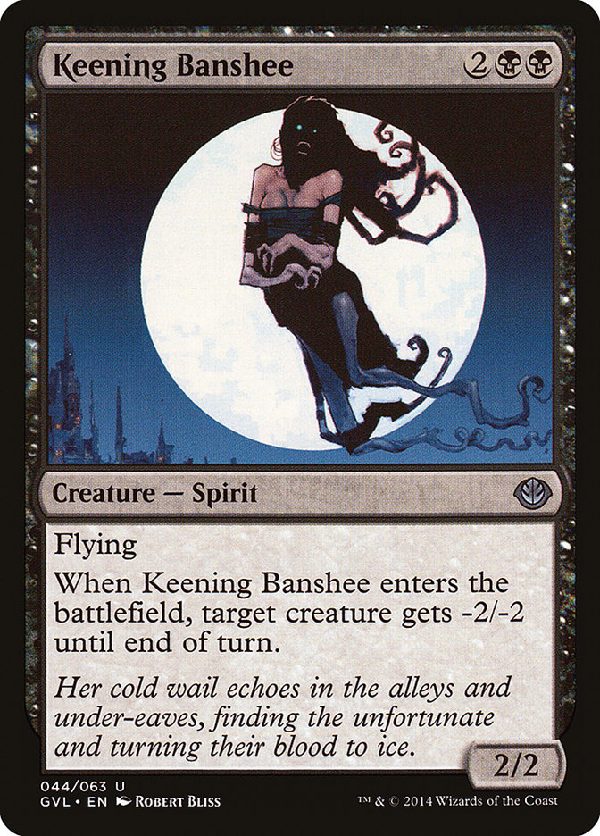 Keening Banshee (Garruk vs. Liliana) [Duel Decks Anthology] | Gear Gaming Fayetteville
