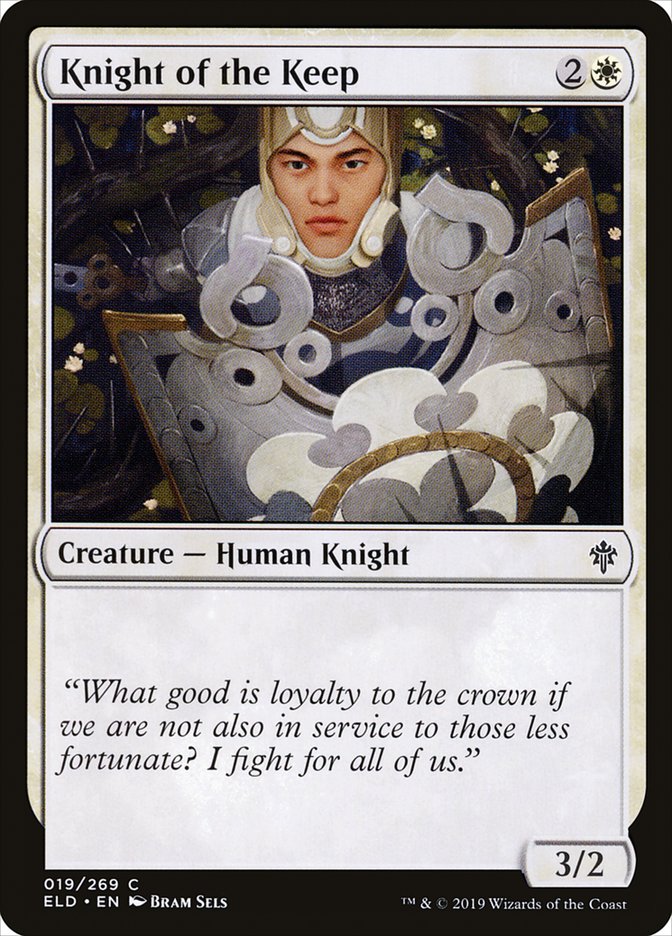 Knight of the Keep [Throne of Eldraine] | Gear Gaming Fayetteville