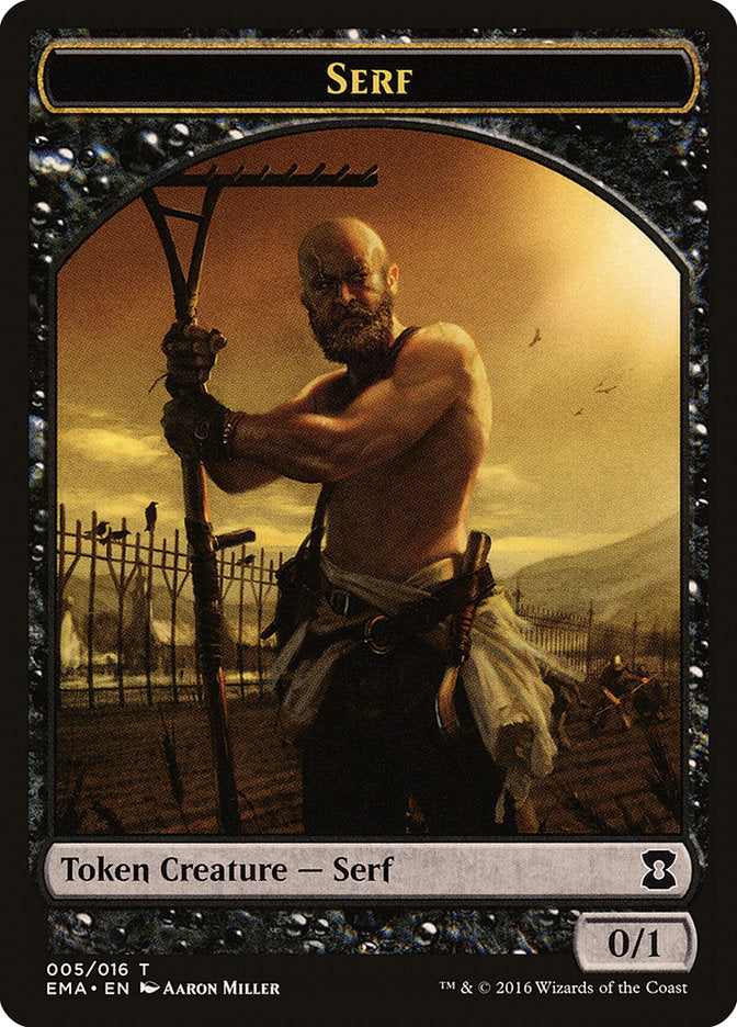 Serf Token [Eternal Masters Tokens] | Gear Gaming Fayetteville