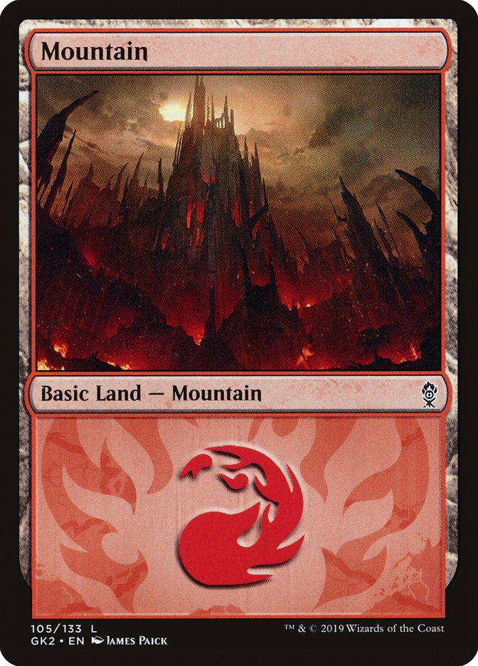 Mountain (105) [Ravnica Allegiance Guild Kit] | Gear Gaming Fayetteville