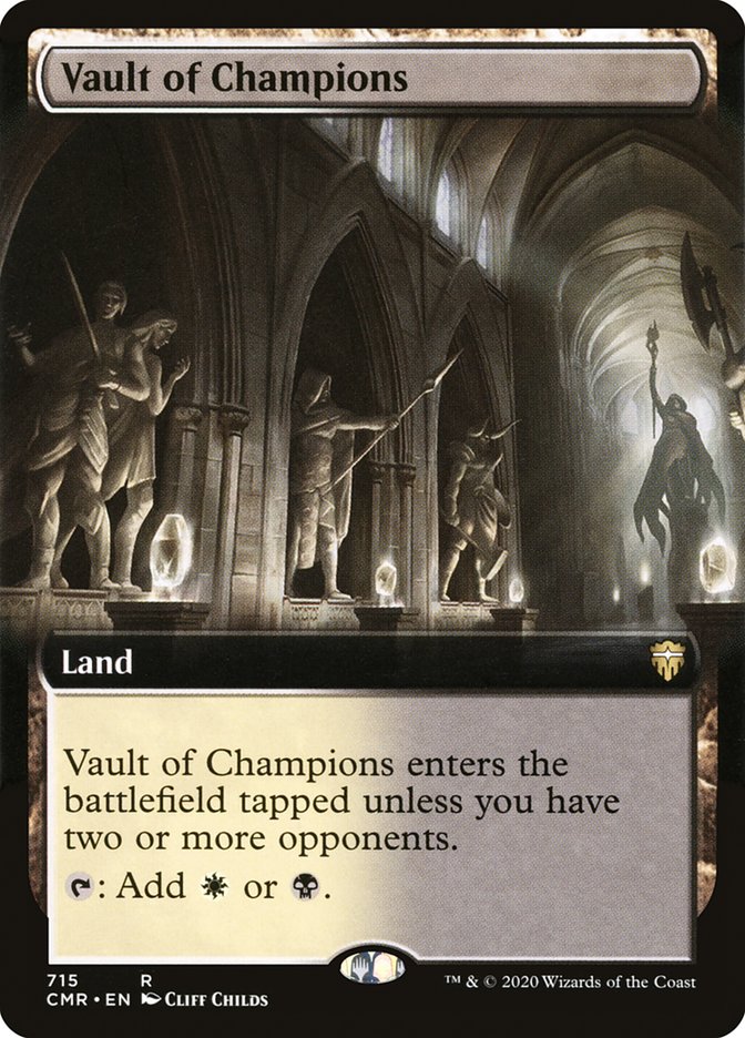 Vault of Champions (Extended Art) [Commander Legends] | Gear Gaming Fayetteville
