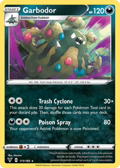 Garbodor (111/185) [Sword & Shield: Vivid Voltage] | Gear Gaming Fayetteville