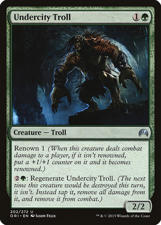 Undercity Troll [Magic Origins] | Gear Gaming Fayetteville