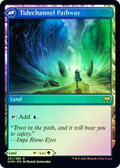 Barkchannel Pathway // Tidechannel Pathway [Kaldheim Prerelease Promos] | Gear Gaming Fayetteville