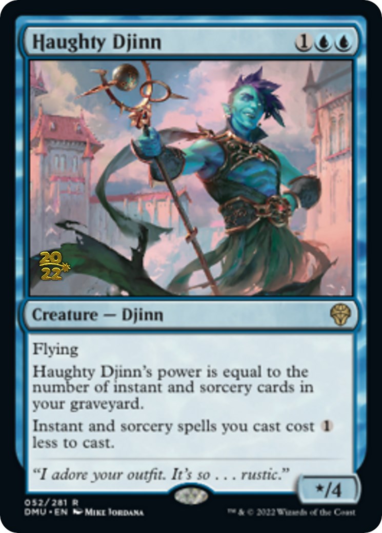 Haughty Djinn [Dominaria United Prerelease Promos] | Gear Gaming Fayetteville