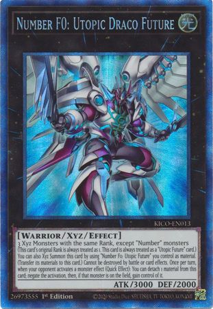 Number F0: Utopic Draco Future (Collector's Rare) [KICO-EN013] Collector's Rare | Gear Gaming Fayetteville