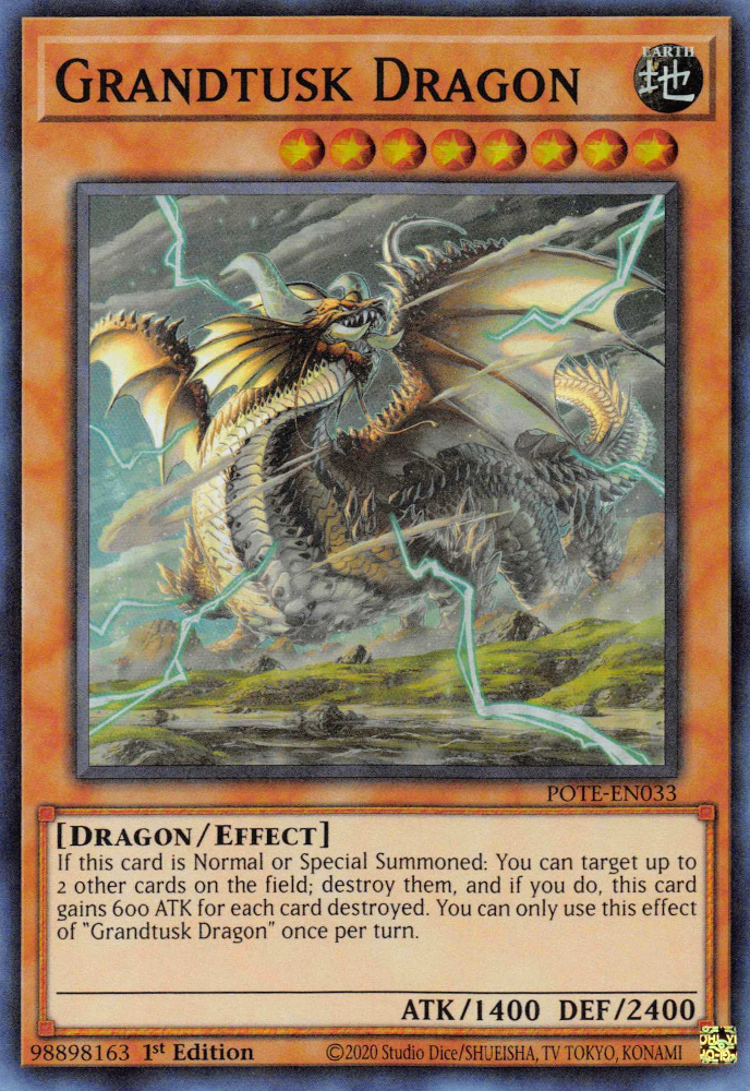 Grandtusk Dragon [POTE-EN033] Super Rare | Gear Gaming Fayetteville