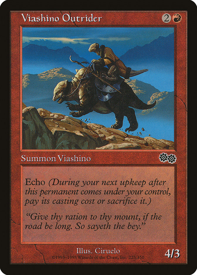 Viashino Outrider [Urza's Saga] | Gear Gaming Fayetteville