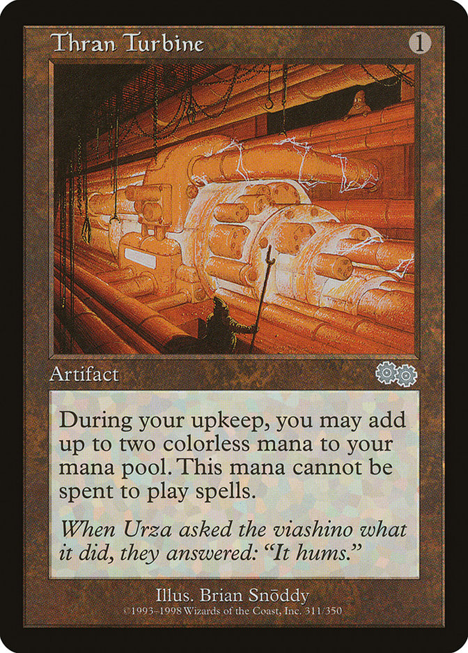 Thran Turbine [Urza's Saga] | Gear Gaming Fayetteville