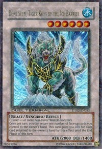 Dewloren, Tiger King of the Ice Barrier [Duel Terminal 2] [DT02-EN033] | Gear Gaming Fayetteville