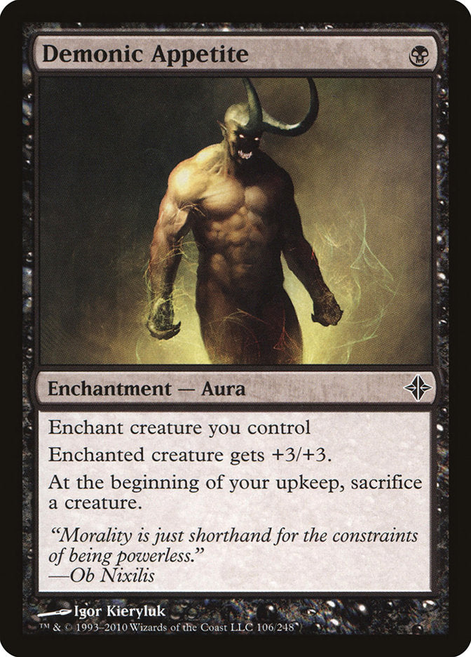 Demonic Appetite [Rise of the Eldrazi] | Gear Gaming Fayetteville