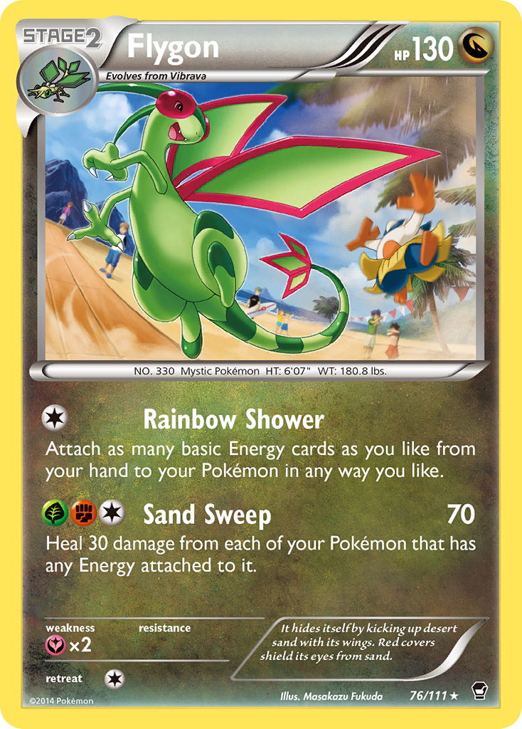 Flygon (76/111) [XY: Furious Fists] | Gear Gaming Fayetteville