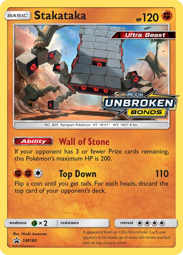 Stakataka (SM180) [Sun & Moon: Black Star Promos] | Gear Gaming Fayetteville