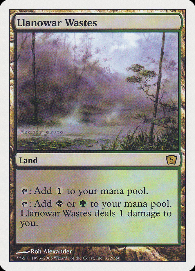 Llanowar Wastes [Ninth Edition] | Gear Gaming Fayetteville