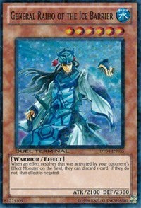 General Raiho of the Ice Barrier [Duel Terminal 4] [DT04-EN035] | Gear Gaming Fayetteville