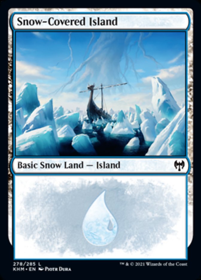 Snow-Covered Island (278) [Kaldheim] | Gear Gaming Fayetteville