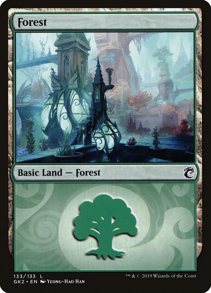 Forest (133) [Ravnica Allegiance Guild Kit] | Gear Gaming Fayetteville