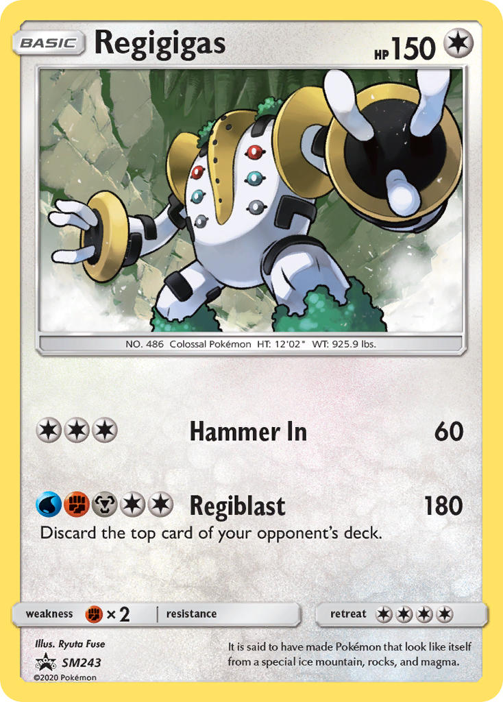 Regigigas (SM243) [Sun & Moon: Black Star Promos] | Gear Gaming Fayetteville