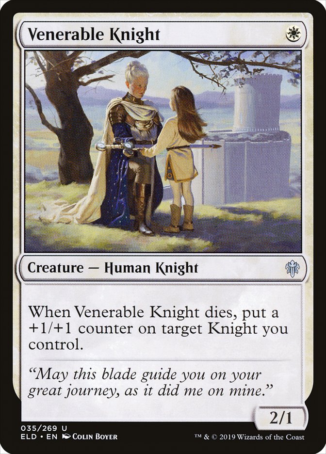 Venerable Knight [Throne of Eldraine] | Gear Gaming Fayetteville