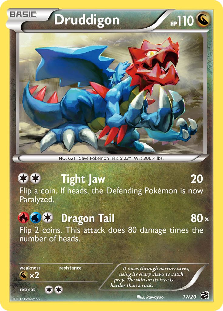 Druddigon (17/20) [Black & White: Dragon Vault] | Gear Gaming Fayetteville