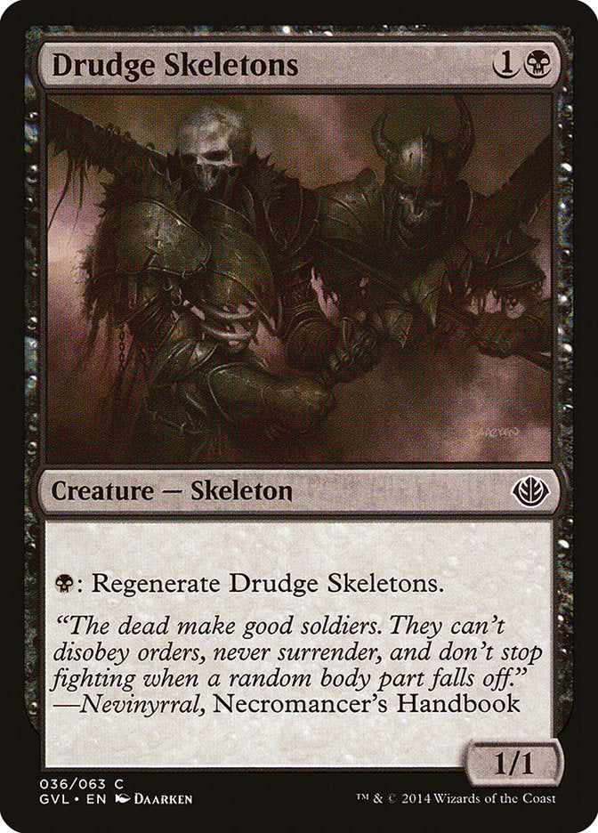 Drudge Skeletons (Garruk vs. Liliana) [Duel Decks Anthology] | Gear Gaming Fayetteville