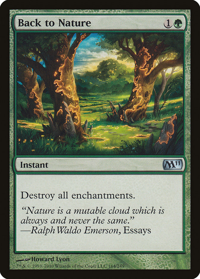 Back to Nature [Magic 2011] | Gear Gaming Fayetteville