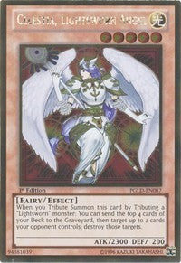 Celestia, Lightsworn Angel [Premium Gold] [PGLD-EN087] | Gear Gaming Fayetteville