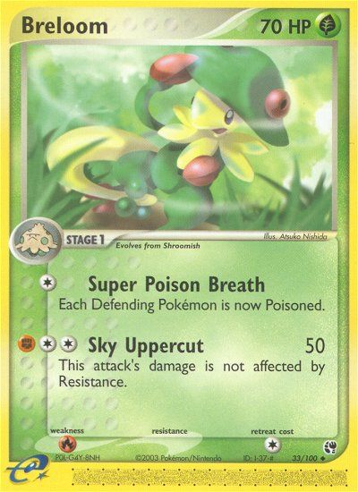 Breloom (33/100) [EX: Sandstorm] | Gear Gaming Fayetteville