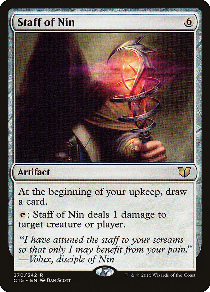 Staff of Nin [Commander 2015] | Gear Gaming Fayetteville