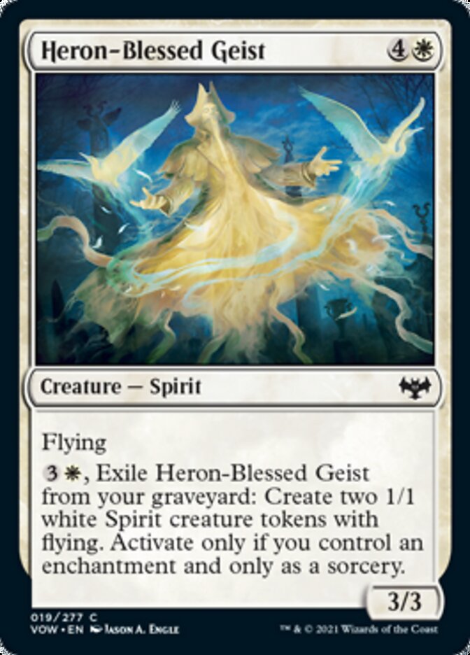 Heron-Blessed Geist [Innistrad: Crimson Vow] | Gear Gaming Fayetteville