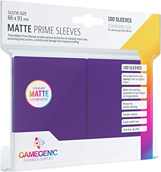 MATTE Prime Sleeves: Purple | Gear Gaming Fayetteville