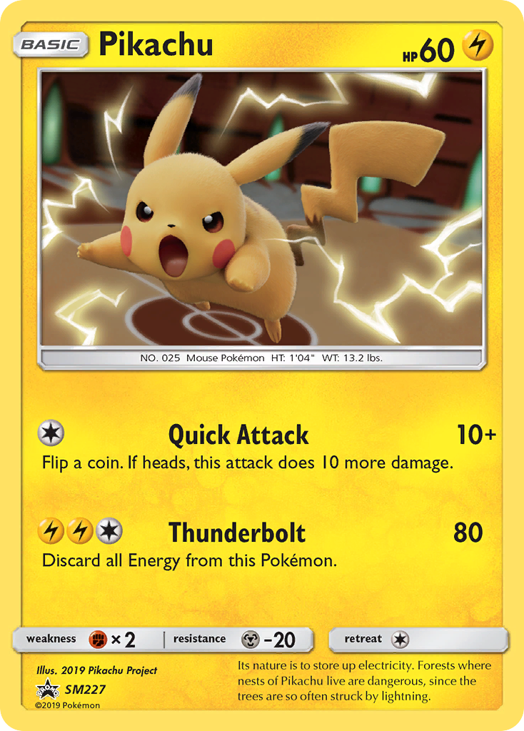 Pikachu (SM227) [Sun & Moon: Black Star Promos] | Gear Gaming Fayetteville