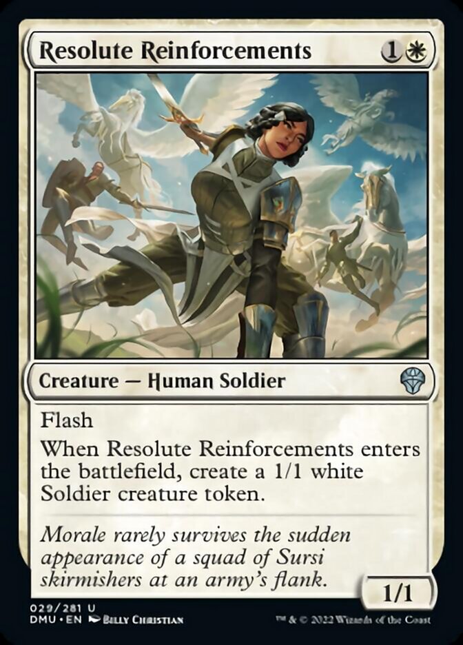 Resolute Reinforcements [Dominaria United] | Gear Gaming Fayetteville