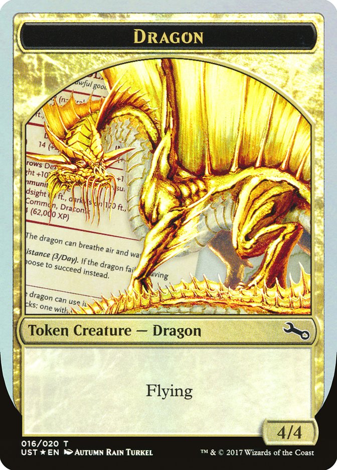 Dragon Token [Unstable Tokens] | Gear Gaming Fayetteville