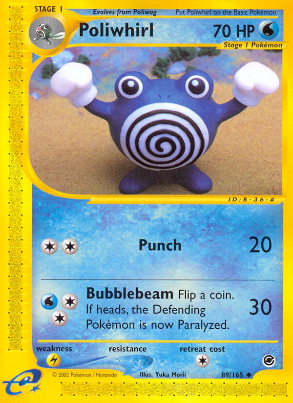 Poliwhirl (89/165) [Expedition: Base Set] | Gear Gaming Fayetteville