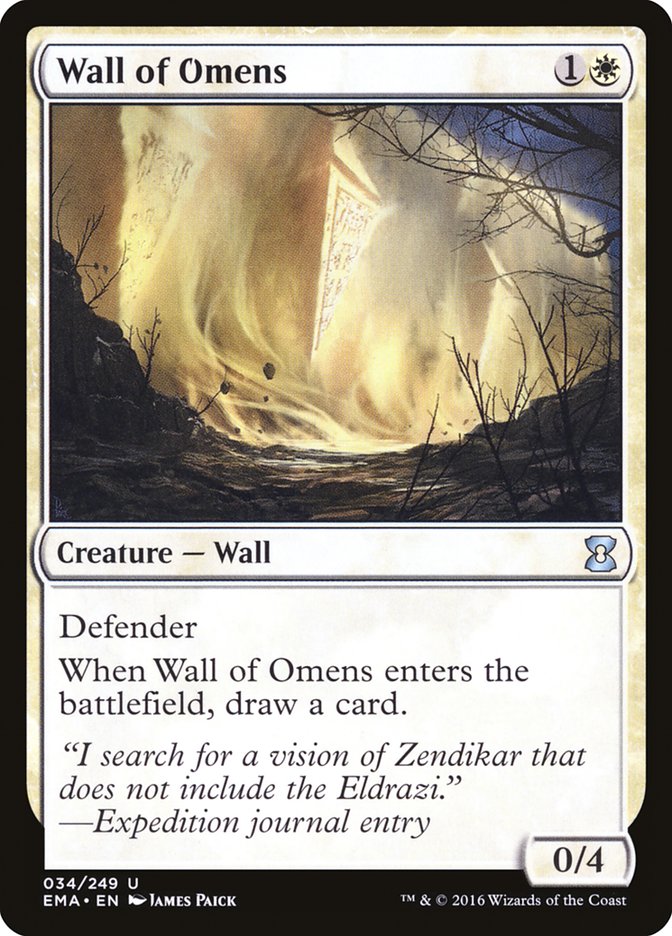 Wall of Omens [Eternal Masters] | Gear Gaming Fayetteville