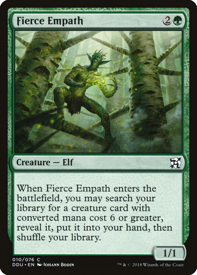 Fierce Empath [Duel Decks: Elves vs. Inventors] | Gear Gaming Fayetteville