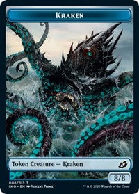 Kraken // Elemental (010) Double-Sided Token [Commander 2020 Tokens] | Gear Gaming Fayetteville