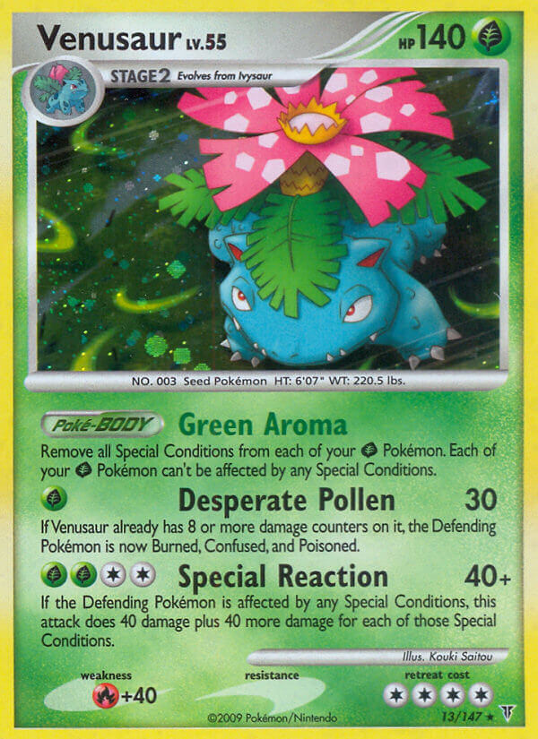 Venusaur (13/147) (Theme Deck Exclusive) [Platinum: Supreme Victors] | Gear Gaming Fayetteville