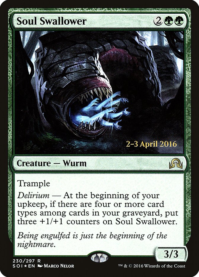 Soul Swallower [Shadows over Innistrad Prerelease Promos] | Gear Gaming Fayetteville